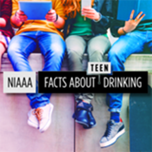 NIAAA Facts About Teen Drinking icon.